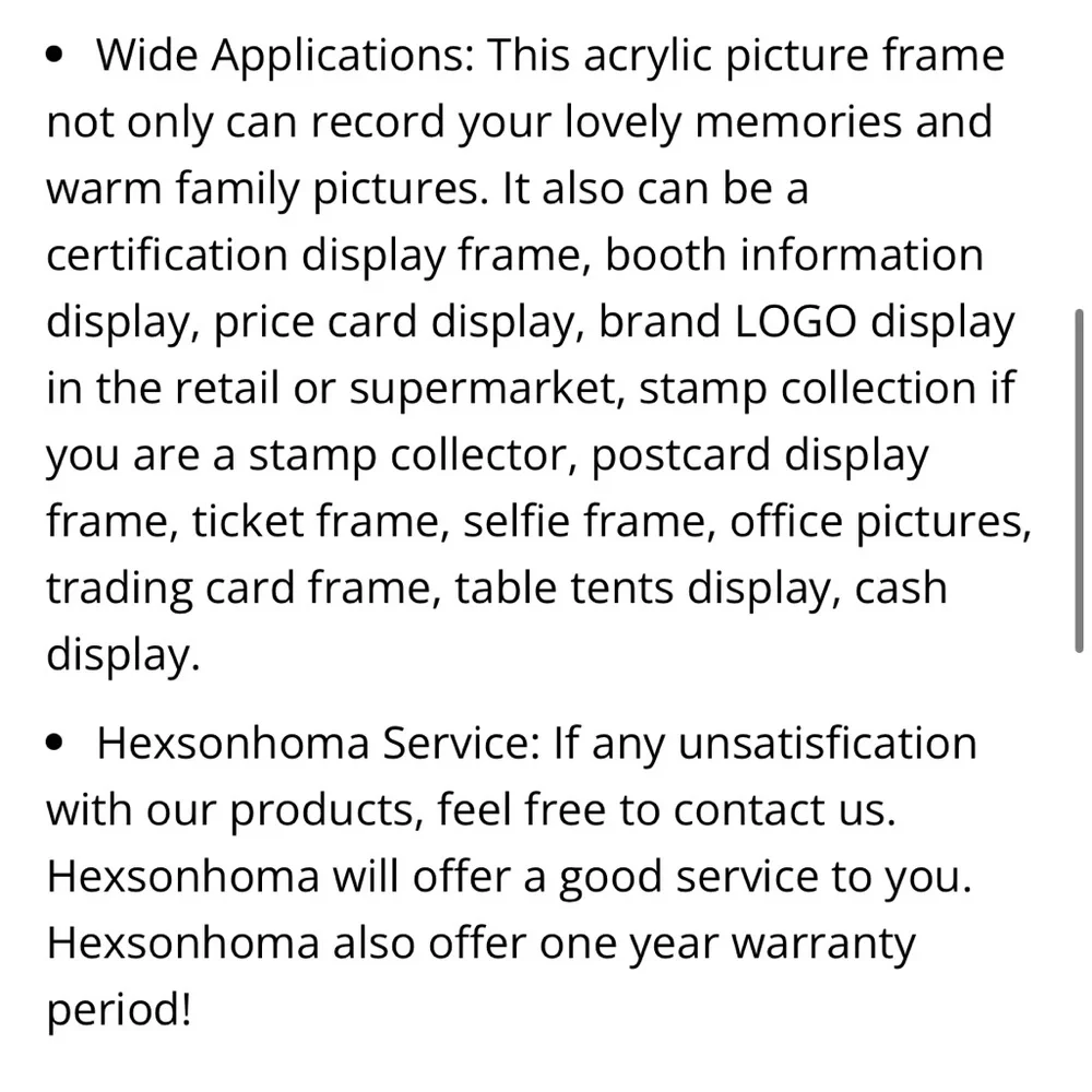 Elegant Gold & Acrylic Picture Frame Set